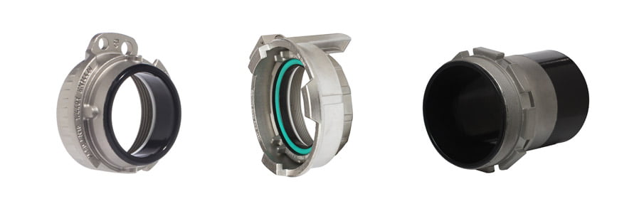 Ectfe lined couplings